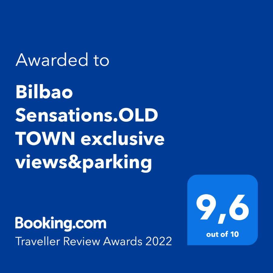 Ferienwohnung Bilbao Sensations.Old Town Exclusive Views&Parking Exterior foto